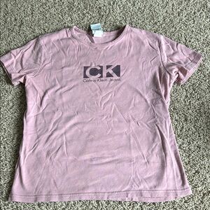 Calvin Klein Light Pink Logo Tee